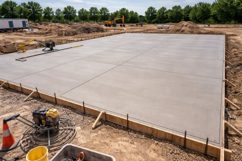 Commercial Slab Construction in Douglas, MA