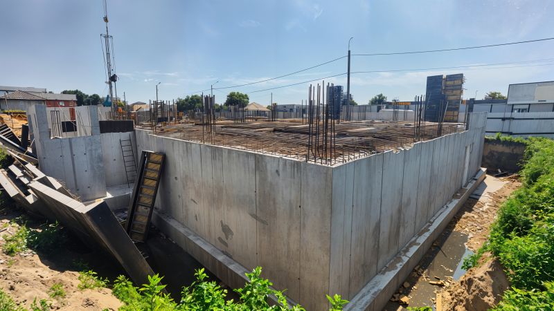 Commercial Slab Construction in Douglas, MA