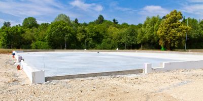 Commercial Slab Construction in Johnston, RI