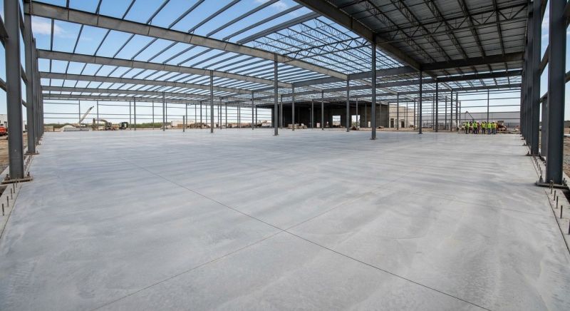 Commercial Slab Construction in Millis, MA