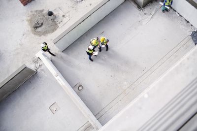 Commercial Slab Construction in Warren, RI