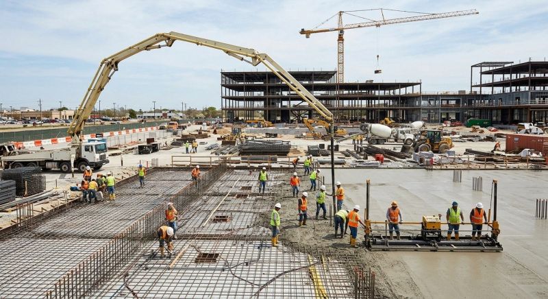 Commercial Slab Installation in Pascoag, RI