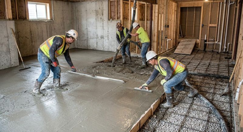 Concrete Basement Pouring in Providence, RI