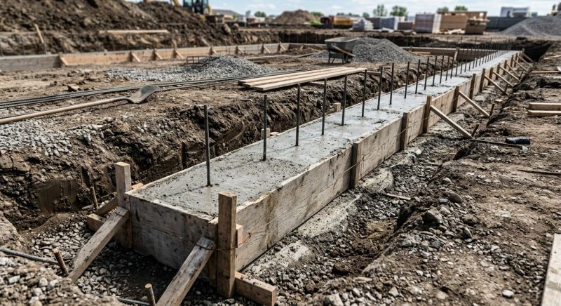 Concrete Foundation Installation in Washington County, RI