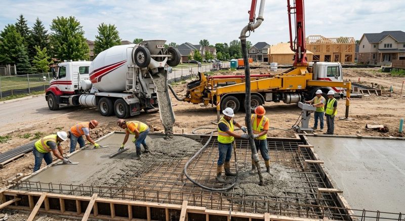 Concrete Service in Foster, RI