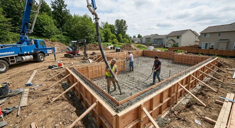 Foundation Construction in Mansfield, MA