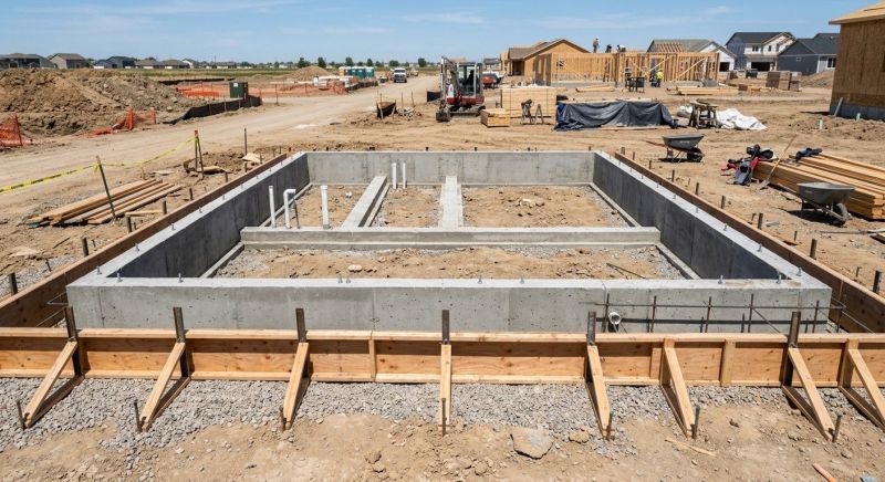 Foundation Construction in Millis, MA