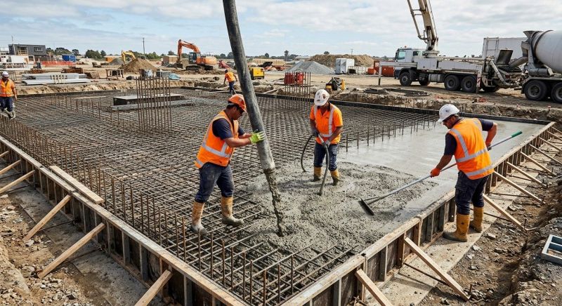 Foundation Wall Pouring in Millis, MA